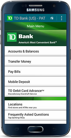 td bank personal loan customer service