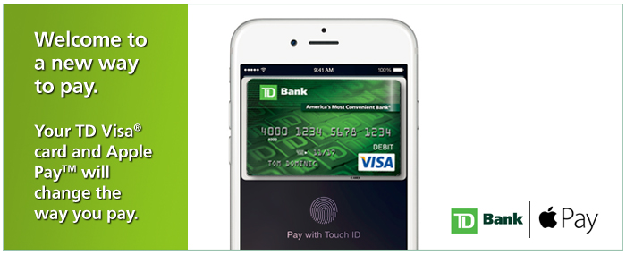 Your Td Bank Visa Debit Card Makes Shopping Easy And Secure Td Bank